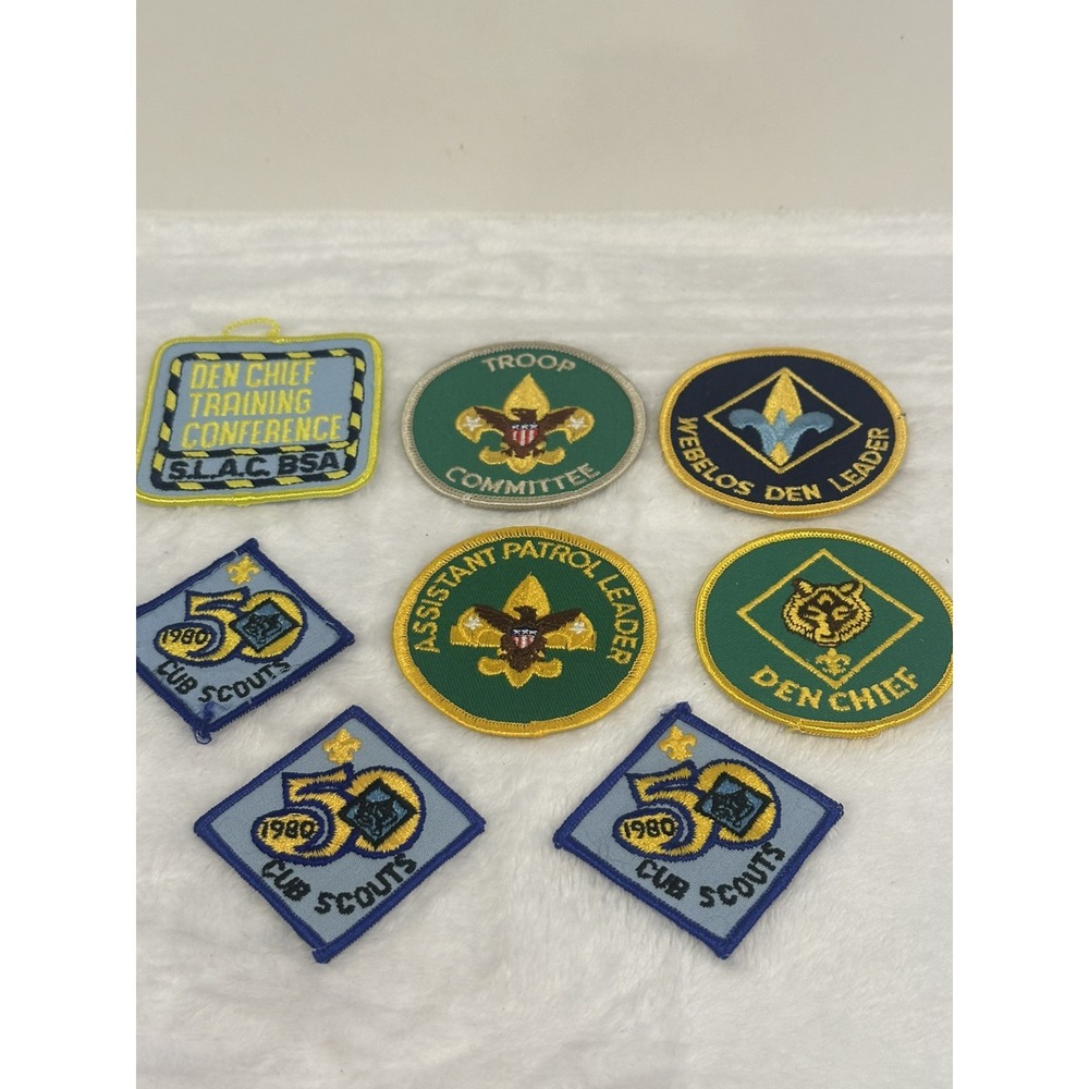 Vintage Boy Scouts Of America Patch Lot